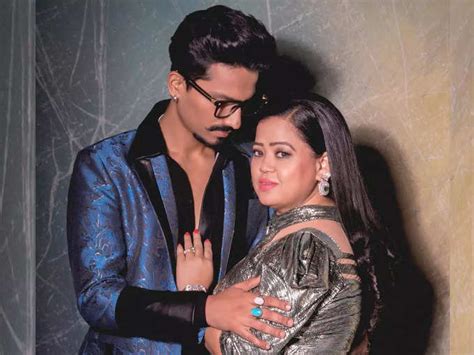 Video Pregnant Bharti Singh Survived Falling On The Set Husband Harsh