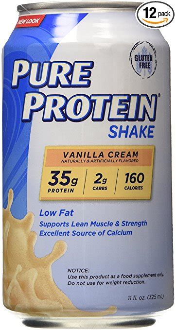 Pure Protein Shake Review 35g Low Carb