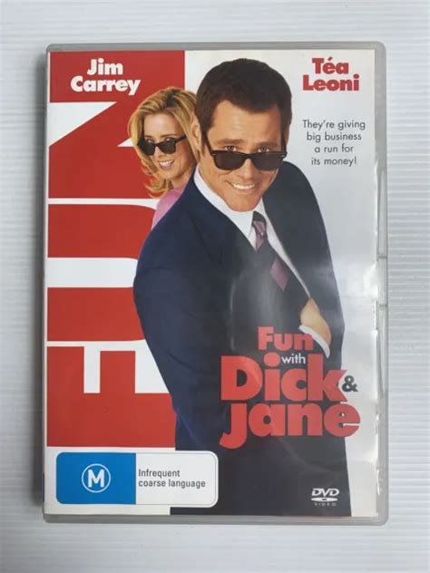 FUN WITH DICK Jane Jim Carrey Tea Leoni DVD R4 Comedy 6 07 PicClick UK