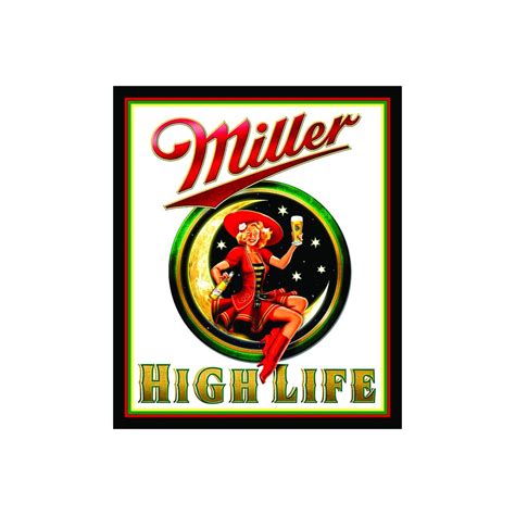 Miller High Life Sticker Decal The Civil Right
