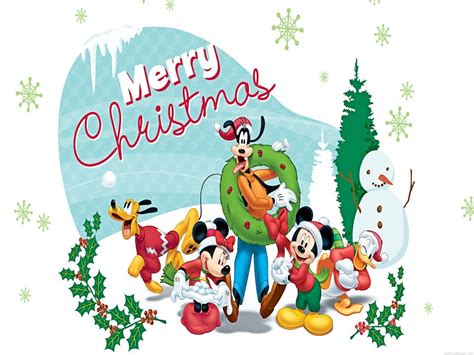 Mickey Mouse Christmas Backgrounds 64 Pictures
