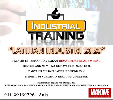 Jabatan kejuruteraan elektrik & elektronik. Latihan Industri / Praktikal / Internship Elektrikal ...