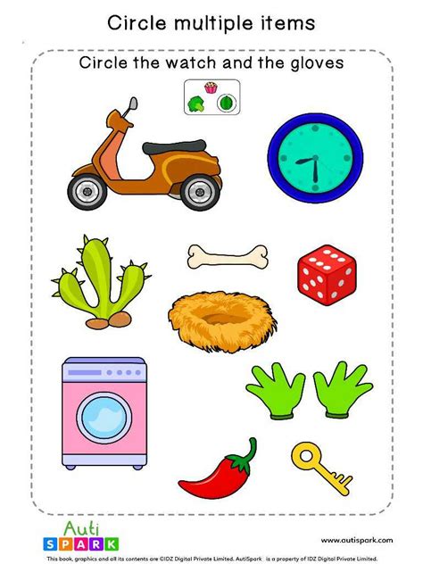 Autism Worksheets For Kids Autispark