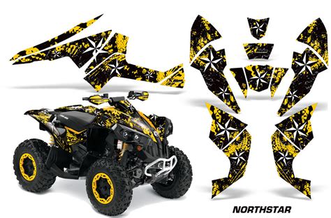 Atv Decal Graphics Kit Quad Wrap For Can Am Renegade 500 Xr 800xr
