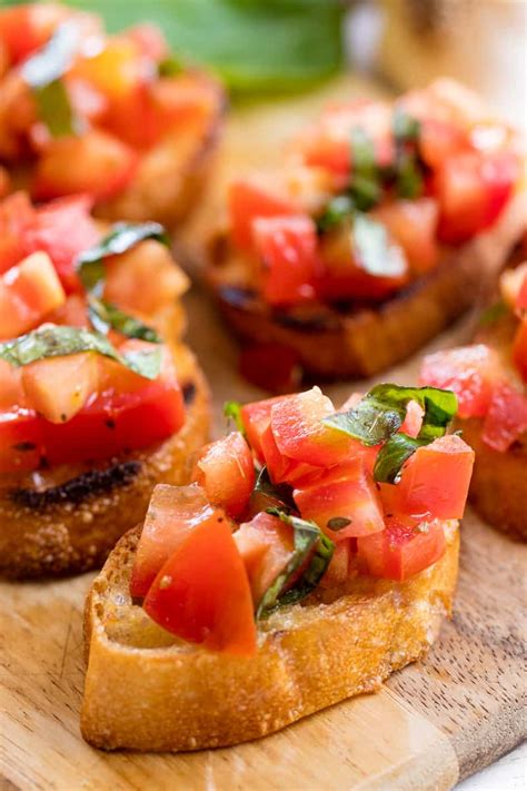 Authentic Italian Bruschetta Is A Classic Appetizer That People