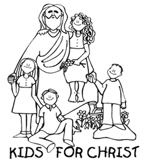 The church was organized (june 2005 friend). Ministry To Children Coloring Pages - Coloring Home