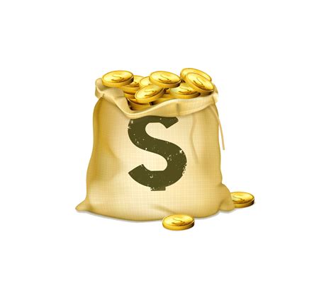 Download Free Bag Coin Coins Gold Of Free Png Hq Icon Favicon Freepngimg