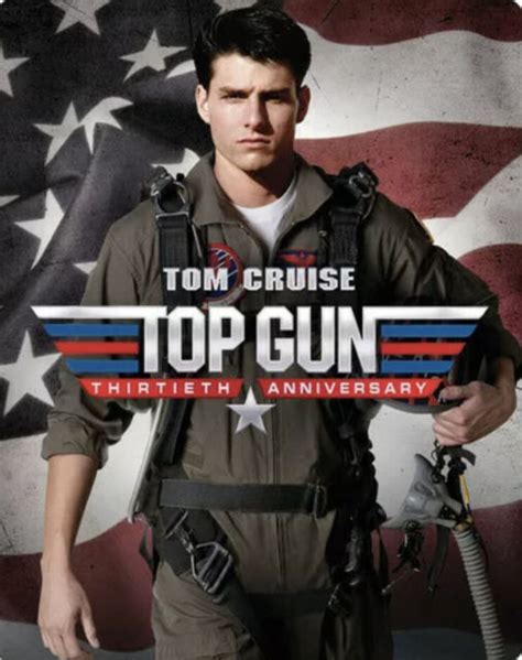 Top Gun 30th Anniversary Edition Blu Ray Only In Steelbook Cover Tom