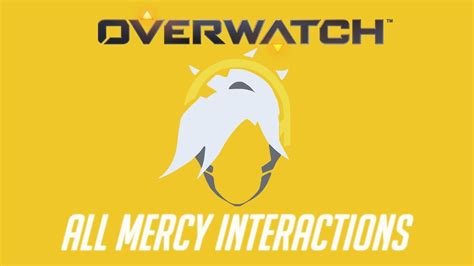 This is how to play mercy. Overwatch - All Mercy Interactions + Unique Kill Quote - YouTube