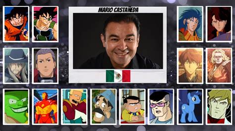 Mario Castañeda La Voz De Goku En Otros Animes Y Caricaturas Youtube