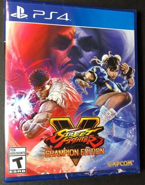 Street Fighter V 5 Champion Edition Playstation 4 Ps4 New Sealed 2045 Picclick