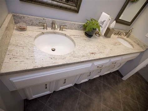 Types Of Bathroom Vanity Countertops Granite Bathroom Countertops