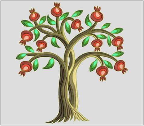 Pomegranate Clipart Tree And Other Clipart Images On Cliparts Pub