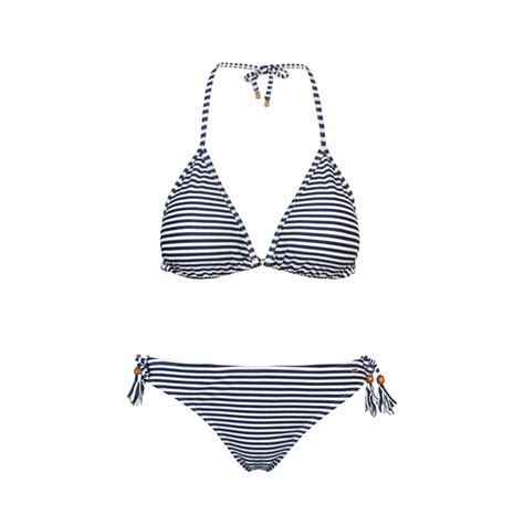 Buy Womens Waiheke Stripe Triangle Bikini Bottom By Snapper Rock Online