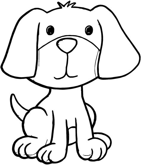 Cachorro Desenho Para Colorir Learnbraz