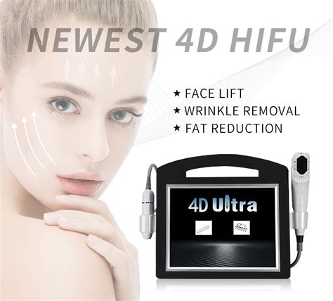 2 In 1 Ultrasound 4dhifu Machine For Fat Reduction Face Lift Wrinkle