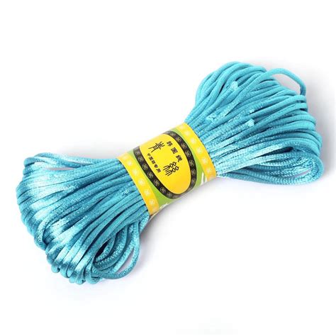 Cheap 20mroll Nylon Cord Thread Knot China Bow Beading Bracelet