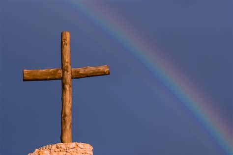 Cross Rainbow Religion Free Photo On Pixabay Pixabay