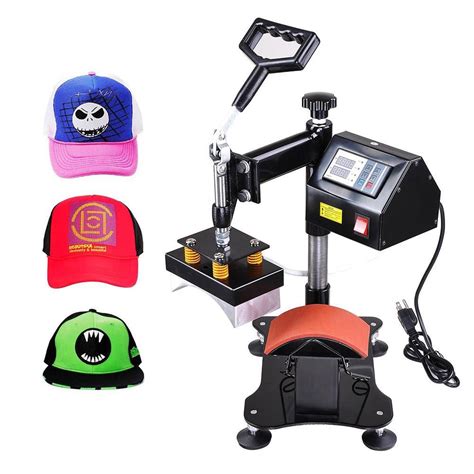This Cap Heat Press Machine Boasts All Of The Must Have Attachments