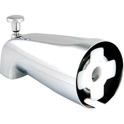 Aspen Chrome Diverter Tub Spout For 58 Compression Fitting Hd Supply