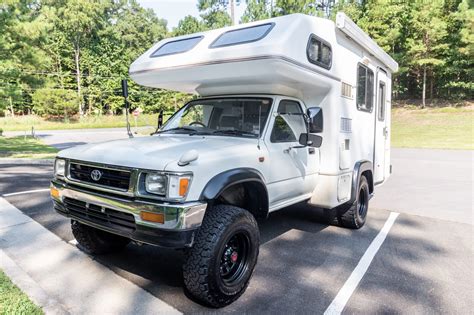 This Rare 1994 Toyota Hilux Overland Camper On Bring A Trailer Was