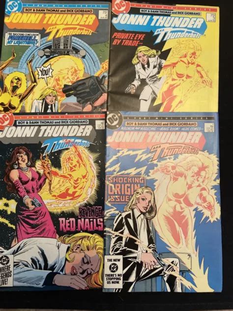 Jonni Thunder Aka Thunderbolt 1 4 Dc Comics Mini Series 1985 1000