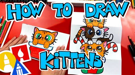 I cannot say enough great things about this app and this service. How To Draw A Christmas Kitten Stack (Folding Surprise ...