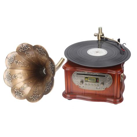 Mua Kitbit Phonograph Turntable Wireless Speaker With Aux In Fm Radio
