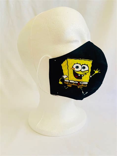 Spongebob Face Masks Etsy