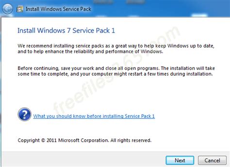 Download Windows 7 Service Pack 1 Sp1 Offline Installer Free