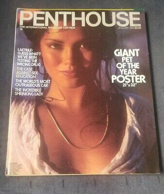 PENTHOUSE MAGAZINE JANUARY Does Not Have CENTERFOLD EBay