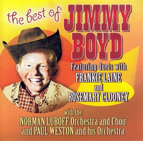 Jimmy Boyd The Best Of Jimmy Boyd 2004 Cd Discogs