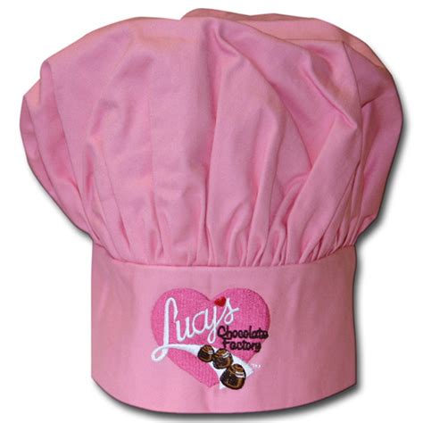 I Love Lucy Chocolate Factory Chef Hat Pink