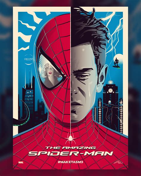The Amazing Spider Man Poster Art Vinyl Cover Behance