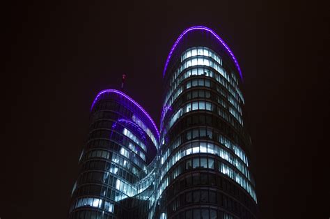 Free Images Light Architecture Sky Night Purple Window Building