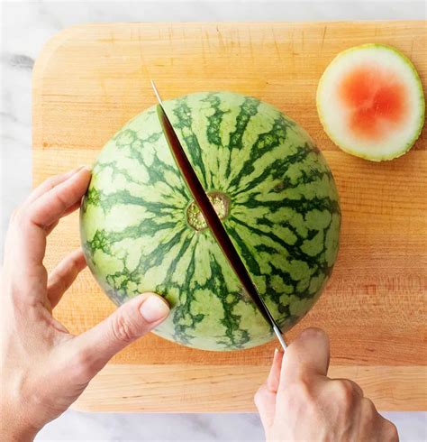 How To Cut A Watermelon Love And Lemons Less Meat More Veg