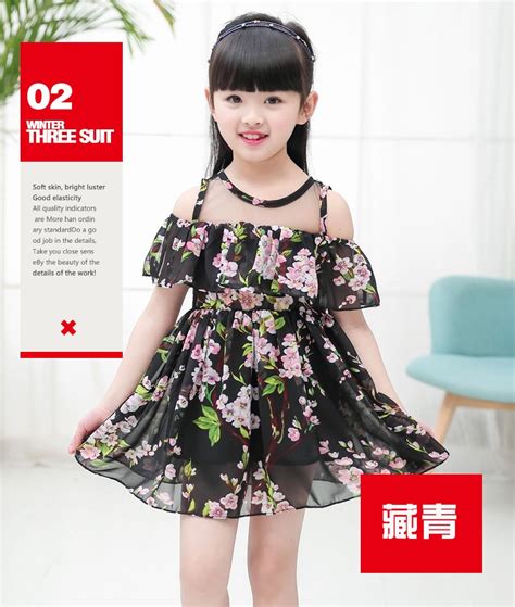 Summer Korean Baby Childrens Clothing 2018 Skirt Baby Girl Clothes