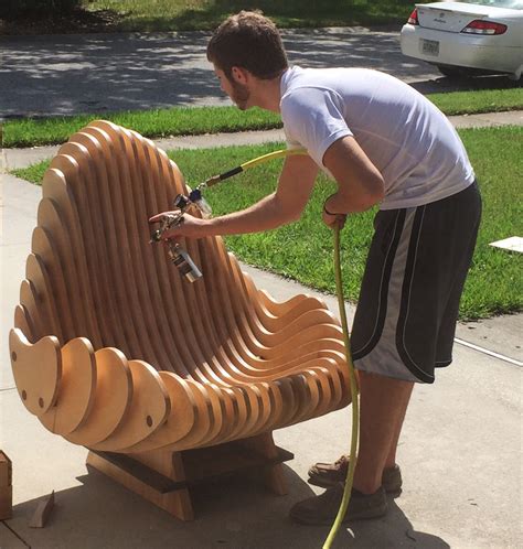 Terraform Chair Cnc Cut Organic Chair On Behance