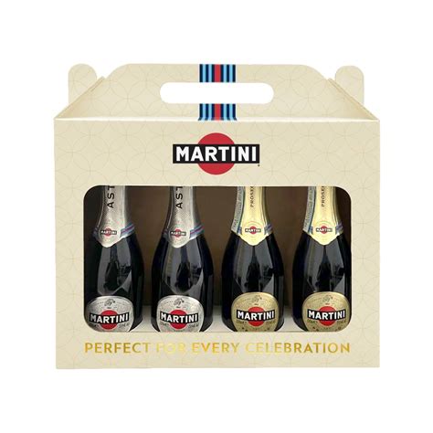 Mini Martini Astiprosecco T Pack 4x200ml Winewarehouse