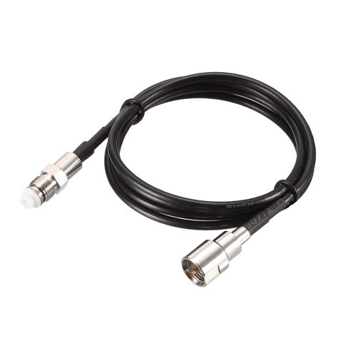 Uxcell Fme Male To Fme Female Antenna Extension Cable Rg174 Rf Coaxial