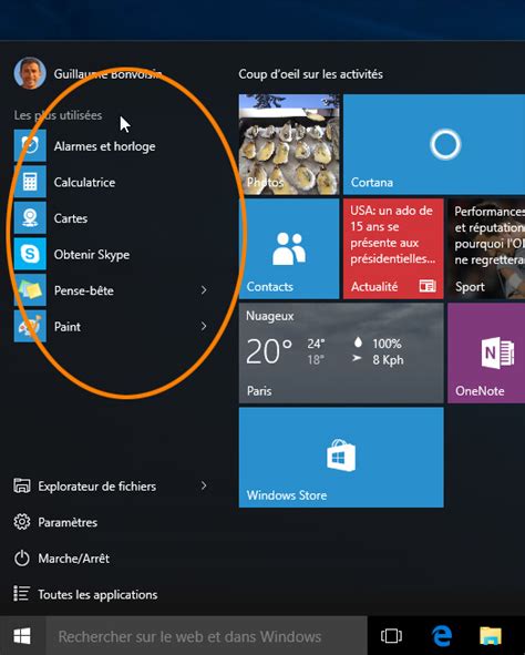 Voici comment pour avoir les icônes suivantes: comment mettre une horloge sur le bureau windows 10