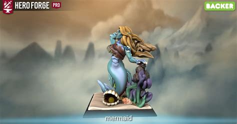 Mermaid Made With Hero Forge