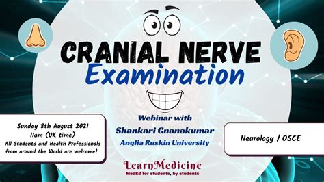 Cranial Nerve Examination Learnmedicine