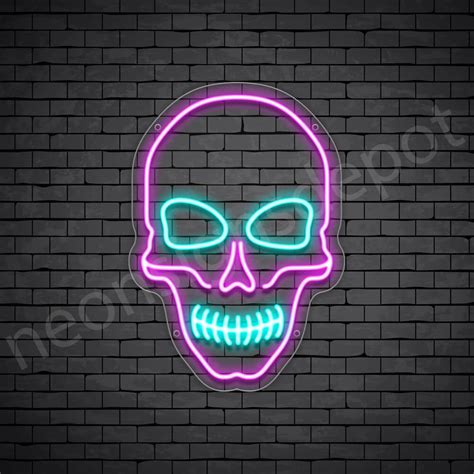 Skull Neon Sign Neon Signs Depot
