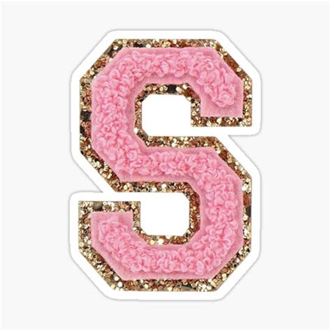 Aesthetic Letters Pink Aesthetic Preppy Stickers Cute Stickers