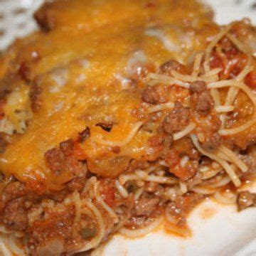 I tried it with the greens and it was very good and then i put it on spaghetti and it was spectacular. Baked Spaghetti by Paula Deen - Foodgasm Recipes | Recipe ...