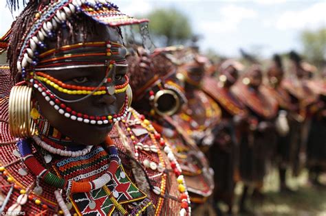 inside the traditional tribal wedding ceremony that still takes place in kenya daily mail online