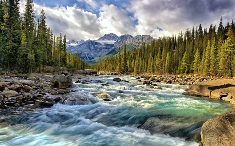 River In The Mountains Wallpapers Wallpaper Cave