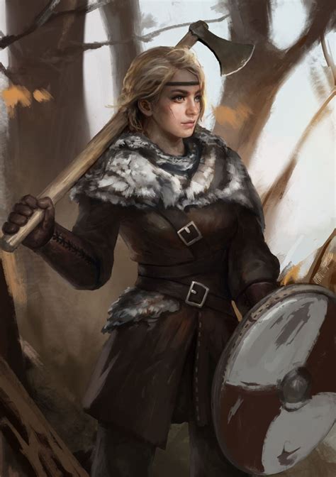 Viking Female Warrior Mercenaries And Warriors Pinterest