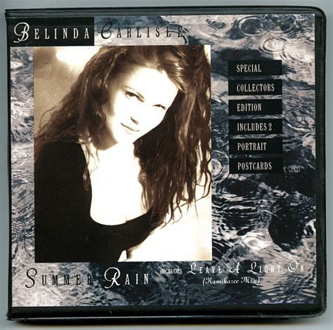 Belinda Carlisle Summer Rain 1990 Cd Discogs